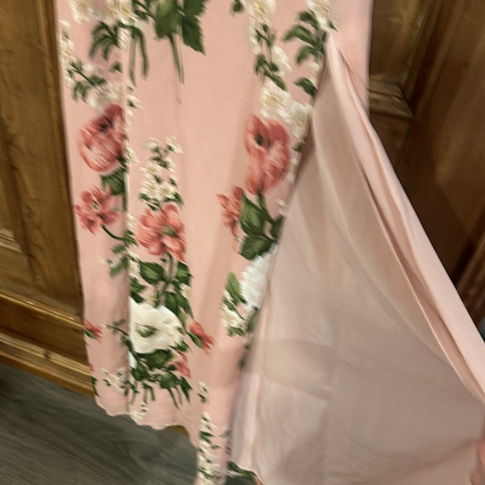 Reformation Pink Floral Maxi Dress - Picture 4 of 8
